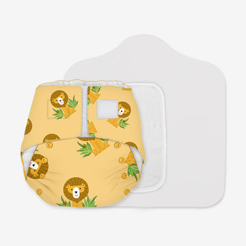 CRAZY DEAL - Lion Hearted Newborn Bliss Cloth Diapers for 0-3 Month